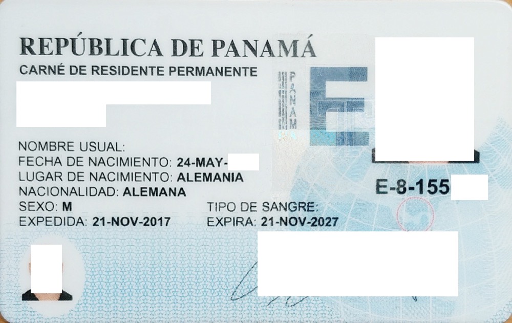 Panamá Cédula