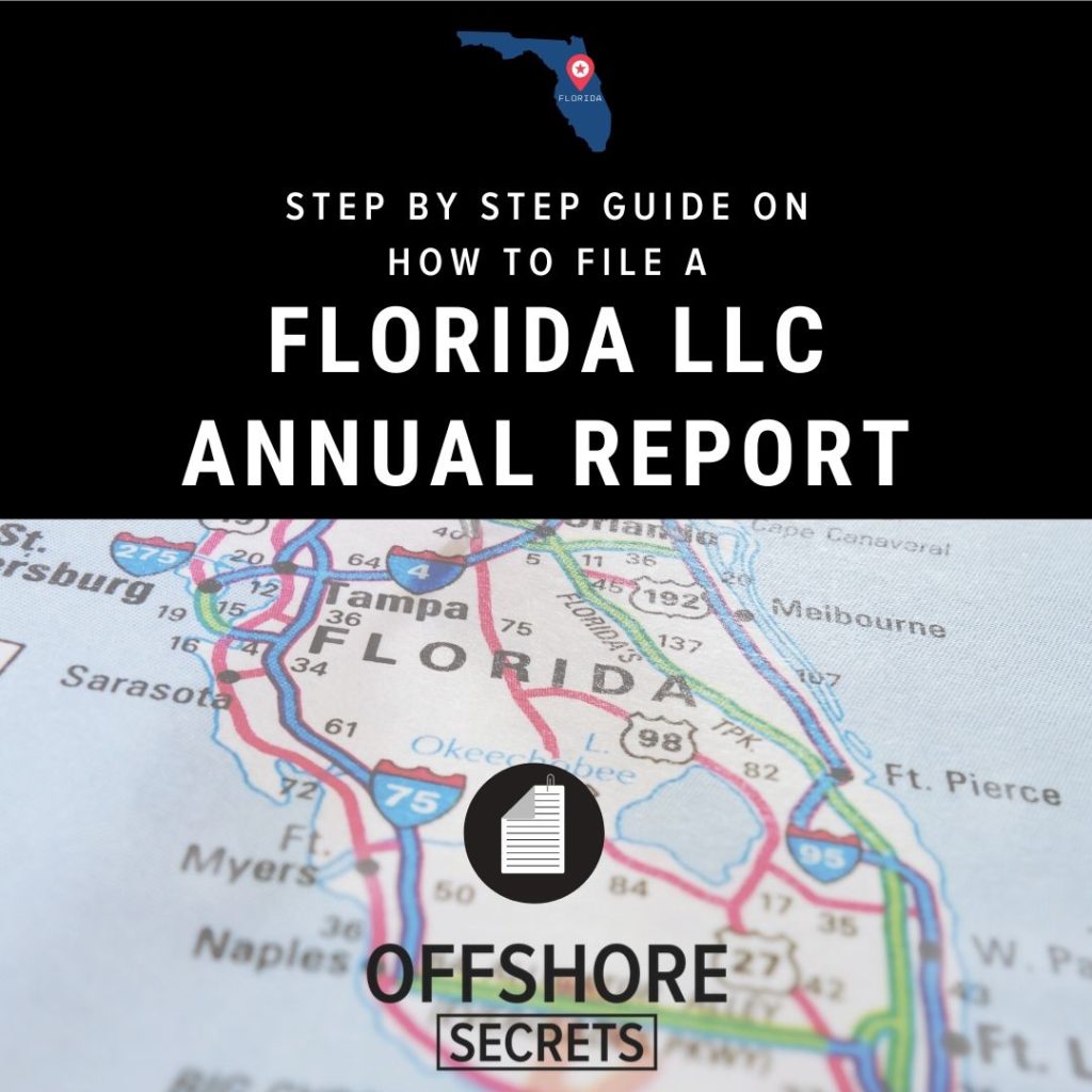 Florida LLC Annual Report Step by Step Guide on How to File