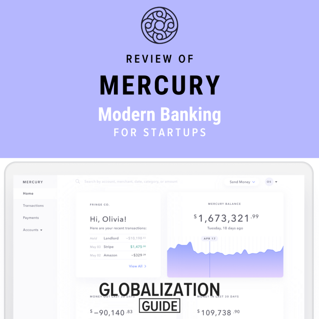 [Review] Mercury Bank Modern Banking for Startups