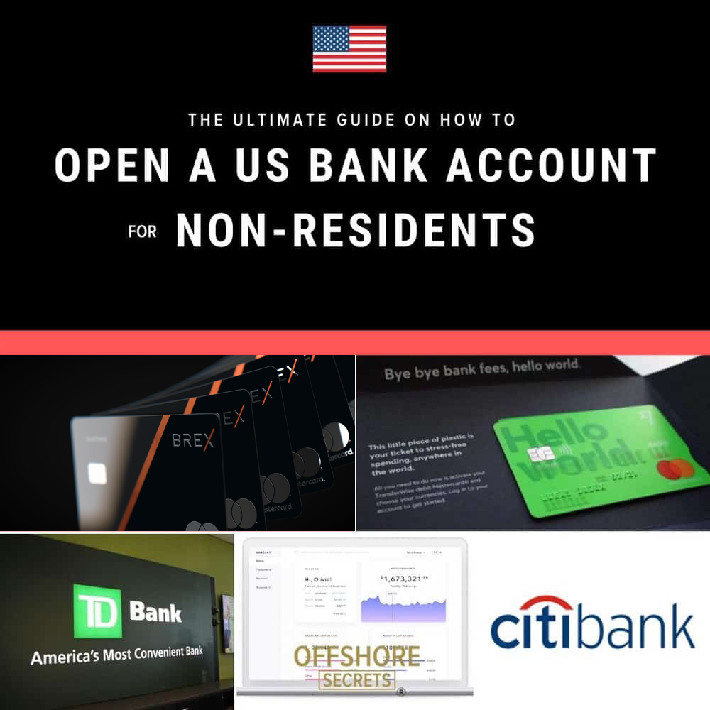 Can I open a bank account for a non-resident online?
